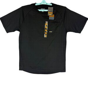 Ariat Rebar Men's Short Sleeve Crew Neck Cotton Black T-Shirt Size Large NWT